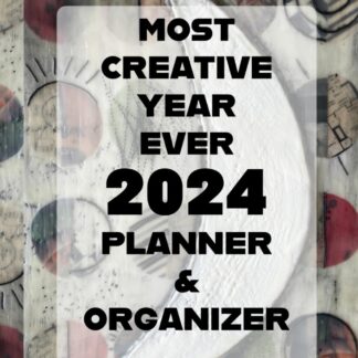 MOST CREATIVE YEAR EVER 2024 PLANNER AND ORGANIZER