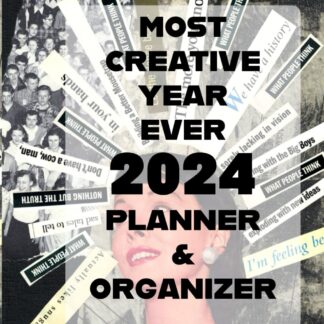 MOST CREATIVE YEAR EVER 2024 PLANNER AND ORGANIZER